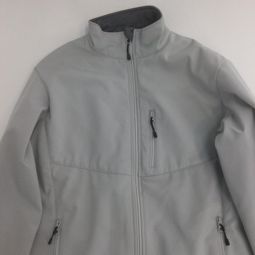 Storm Creek Jacket Medium Grey Softshell Rain Lig… - image 2
